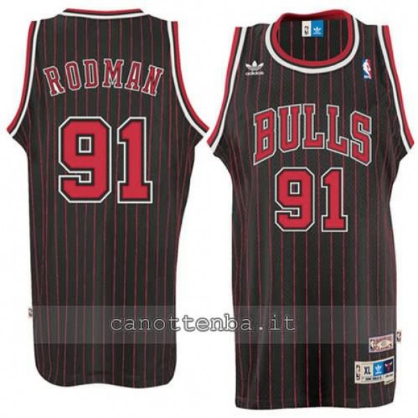 Collezione Unisex-Fan Versione aggiornata 91 Chicago Bulls N Lassic White Senza Maniche Maglia da Basket da Uomo 91# Maglia Dennis Rodman 