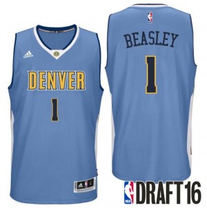 canotte malik beasley 1 denver nuggets draft 2016 blu