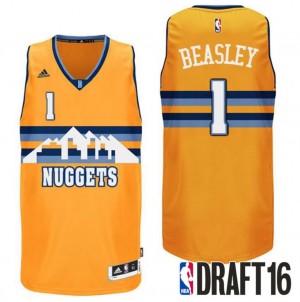 canotte malik beasley 1 denver nuggets draft 2016 giallo