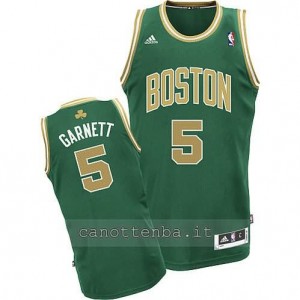 canotte #5 kevin garnett boston celtics revolution 30 d'oro