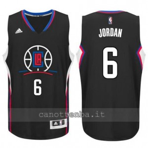 canotte DeAndre jordan #6 los angeles clippers 2015-2016 nero