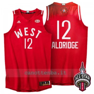 canotte LaMarcus aldridge #12 nba all star 2016 rosso