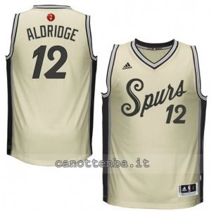 canotte LaMarcus aldridge #12 san antonio spurs natele 2015 giallo