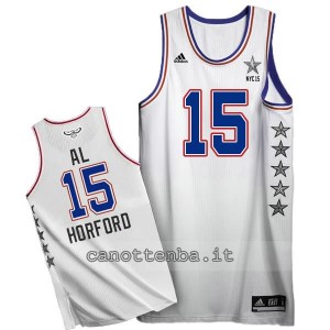 canotte al horford #15 nba all star 2015 bianca