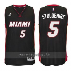 canotte amar'e stoudemire #5 miami heat 2014-2015 nero