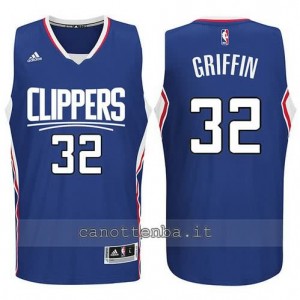 canotte blake griffin #32 los angeles clippers 2015-2016 blu
