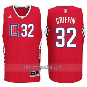 canotte blake griffin #32 los angeles clippers 2015-2016 rosso