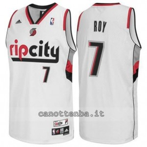 canotte brandon roy #7 portland trail blazers revolution 30 bianca