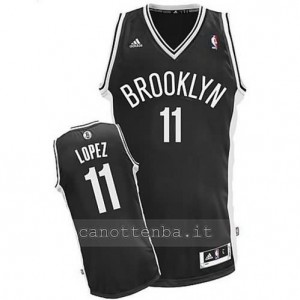 canotte brook lopez #11 brooklyn nets revolution 30 nero