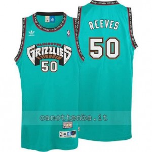 canotte bryant reeves #50 vancouver grizzlies blu