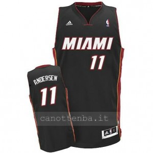 canotte chris andersen #11 miami heat revolution 30 nero