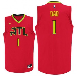 canotte dad logo 1 atlanta hawks 2015-2016 rosso