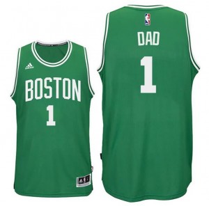 canotte dad logo 1 boston celtics 2015-2016 verde