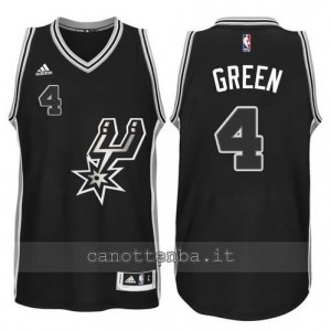 canotte danny green #4 san antonio spurs 2015-2016 nero