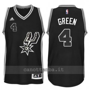 canotte danny green #4 san antonio spurs 2015-2016 nero