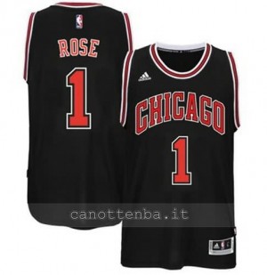 canotte derrick rose #1 chicago bulls 2014-2015 nero