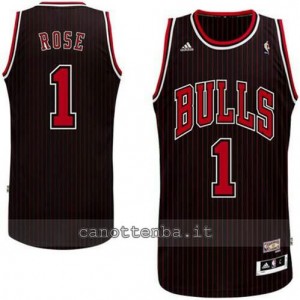 canotte derrick rose #1 chicago bulls revolution 30 striscia