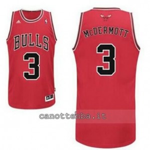 canotte doug mcdermott #3 chicago bulls revolution 30 rosso