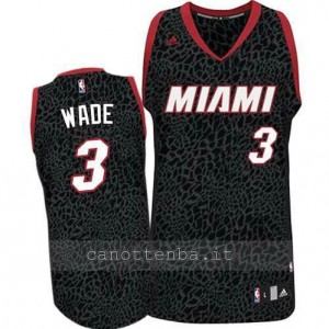 canotte dwayne wade #3 miami heat leopardo