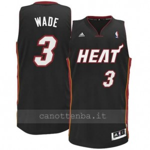 canotte dwayne wade #3 miami heat revolution 30 nero