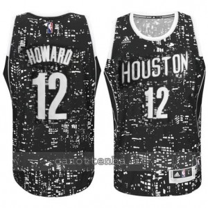 canotte dwight howard #12 houston rockets lights nero
