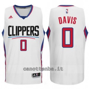 canotte glen davis #0 los angeles clippers 2015-2016 bianca