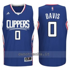 canotte glen davis #0 los angeles clippers 2015-2016 blu