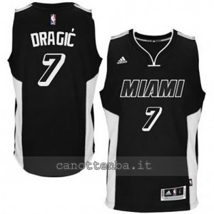 canotte goran dragic #7 miami heat 2014-2015 nero