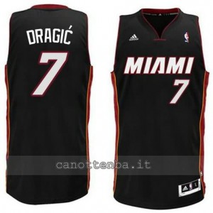 canotte goran dragic #7 miami heat revolution 30 nero