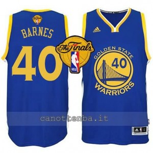 canotte harrison barnes #40 golden state warriors finale 2015 blu