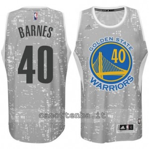 canotte harrison barnes #40 golden state warriors lights grigio