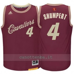 canotte iman shumpert #4 cleveland cavaliers natale 2015 resso