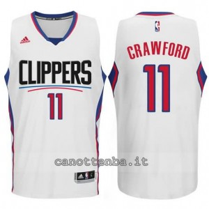 canotte jamal crawford #11 los angeles clippers 2015-2016 bianca