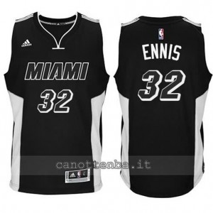 canotte james ennis #32 miami heat 2014-2015 nero