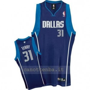 canotte jason terry #31 dallas mavericks blu