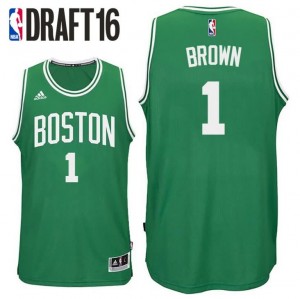 canotte jaylen brown 1 boston celtics draft 2016 verde