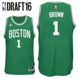 canotte jaylen brown 1 boston celtics draft 2016 verde