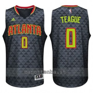 canotte jeff teague #0 atlanta hawks 2015-2016 nero