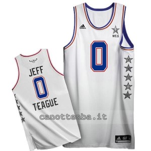 canotte jeff teague #0 nba all star 2015 bianca