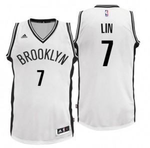 canotte jeremy lin 7 brooklyn nets 2016 bianca