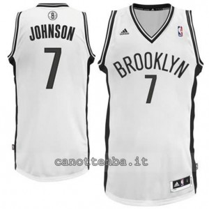 canotte joe johnson #7 brooklyn nets revolution 30 bianca
