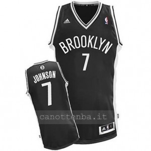 canotte joe johnson #7 brooklyn nets revolution 30 nero