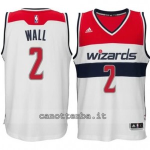 canotte john wall #2 washington wizards 2014-2015 bianca