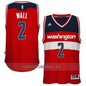 canotte john wall #2 washington wizards 2014-2015 rosso