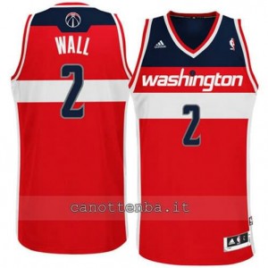 canotte john wall #2 washington wizards revolution 30 rosso