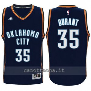 canotte kevin durant #35 oklahoma city thunder 2015-2016 navy