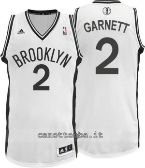 canotte kevin garnett #2 brooklyn nets revolution 30 bianca