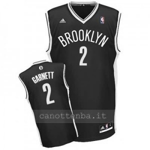 canotte kevin garnett #2 brooklyn nets revolution 30 nero