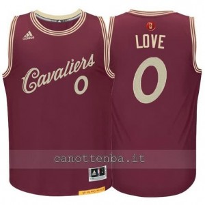canotte kevin love #0 cleveland cavaliers natale 2015 resso