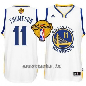canotte klay thompson #11 golden state warriors finale 2015 bianca